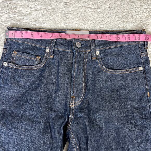 Everlane The Mid-Rise Skinny Jean in Dark Indigo 26 Capsule Wardrobe Staple - Picture 6 of 8